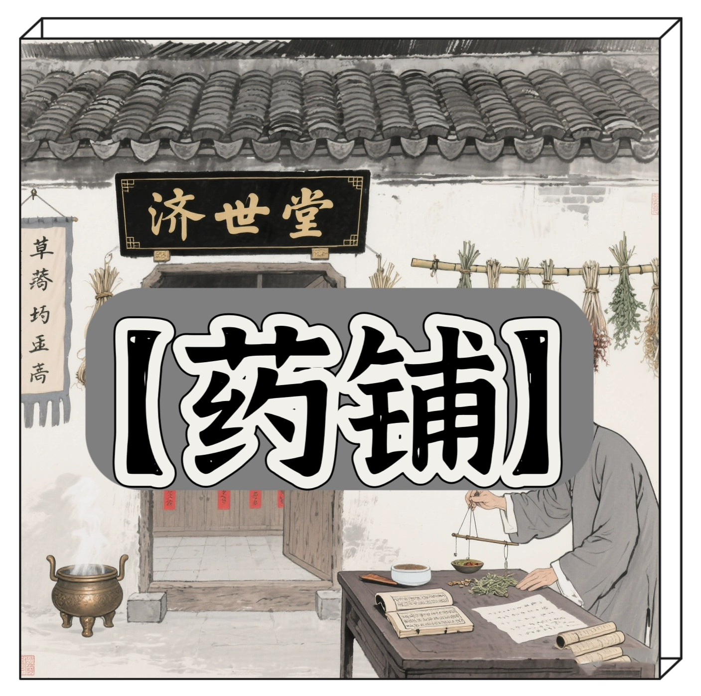 药铺 古风道具