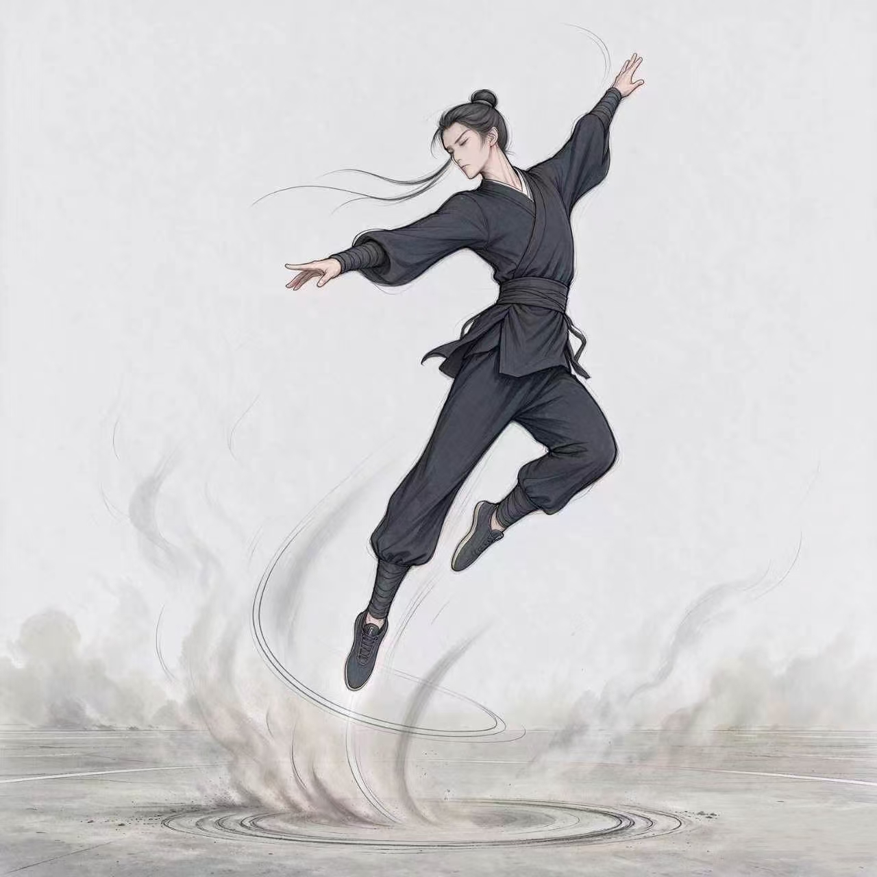 轻功 起